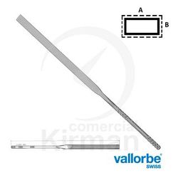 Lima Vallorbe Acero 046038/1 Precisión Habilis Plana Picado 1 - Medio