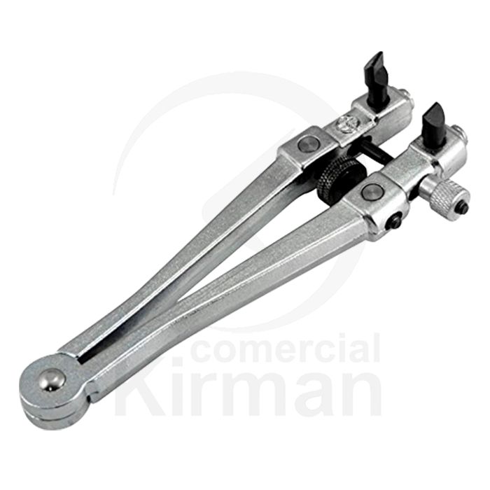 Llave Acero 48082 Abrir-Cerrar Fondos Roscados Con Cantos Rectos