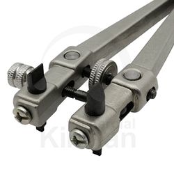 Llave Acero 48082 Abrir-Cerrar Fondos Roscados Con Cantos Rectos