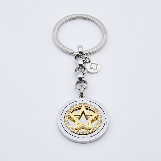 Clauer Acer Bicolor Daurat Sovrani AV0059 Estrella Strass Circonites