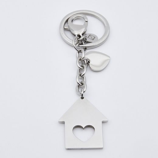 Sovrani Steel Keychain AV0058 Heart House