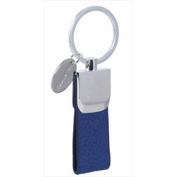 Llavero Cuero 10cm 2205BL Azul
