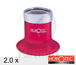 Lupa Aluminio Bicolro Rosa Horotec 039058/3.5 Estándar N°3.5 x2