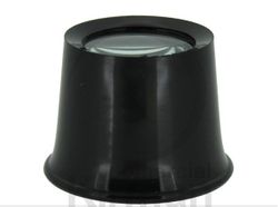 Lupa Plastico Negro 039007 Estándar N°3 x3.3
