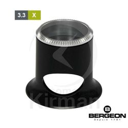 Lupa Plastico Negro Bergeon 039073 Estándar N°2.5 x4