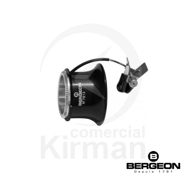 Lupa Plastico Negro Bergeon 039083/3.5 Soporte Universal N°3.5 x2.8