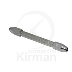 Mandril Latón Niquelado 28063 Cabeza Hexagonal/Mango