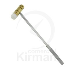 Martillo Aluminio 53020 Relojería Cabeza Nylon/Latón Mango 215mm