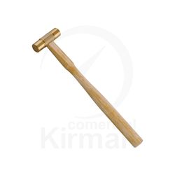 Martillo Madera 53024 Relojería Cabeza Latón Mango 220mm