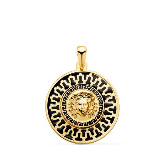 Medalla Medusa Greca Oro 18kts 20mm 22378
