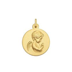 Medalla Oro 18kts Angelito Argyor MRM 16mm (18)1603419M Sin Bisel