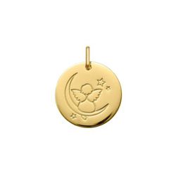 Medalla Oro 18kts Angelito Luna Argyor MRM 16mm (18)1962011 Grabado