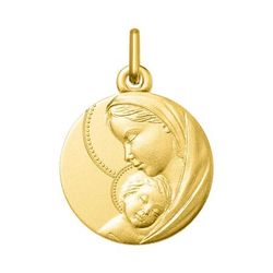 Medalla Oro 18kts Argyor MRM (18)AY3040 Virgen & Niño