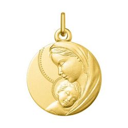 Medalla Oro 18kts Argyor MRM (18)AY3041 Virgen & Niño