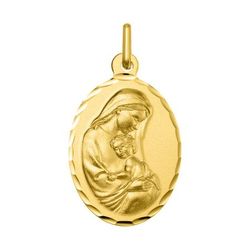 Medalla Oro 18kts Argyor MRM (18)AY3116 Virgen & Niño