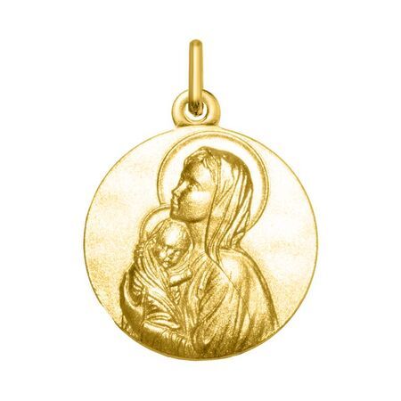 Medalla Oro 18kts Argyor MRM (18)AY3154 Virgen & Niño