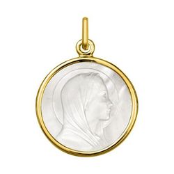 Medalla Oro 18kts Argyor MRM (18)AY6007 Virgen C. Nácar