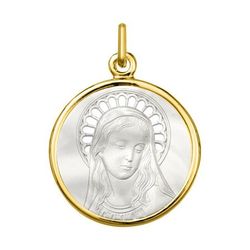 Medalla Oro 18kts Argyor MRM (18)AY6021 Virgen C. Nácar