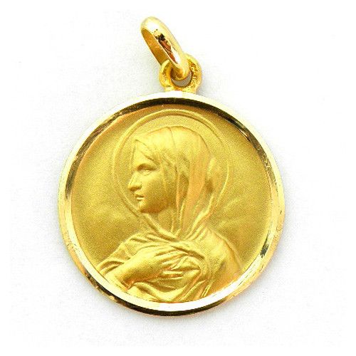 Medalla Oro 18kts Ave Renard 16mm M1/11/6/16