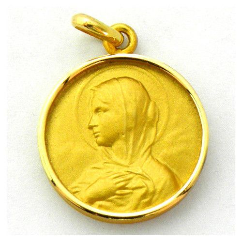 18kt Gold Medal Ave Renard 17mm M1/9/6/17