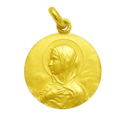 Medalla Oro 18kts Ave Renard 22mm M1/1/6/22