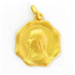 Medalla Oro 18kts Ave Velo 18mm M1/2/1/18