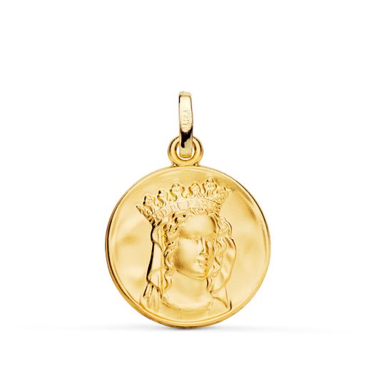 Medalla Oro 18kts Notre Dame Paris P9810-020 20mm