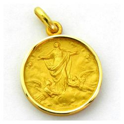 Medalla Oro 18kts Nuestra Sra De La Esperanza 17mm M1/9/81/17