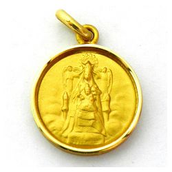 Medalla Oro 18kts Nuestra Sra De La Merced 17mm M1/9/19/17