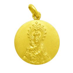 Medalla Oro 18kts Nuestra Sra Del Mar 16mm M1/1/161/16