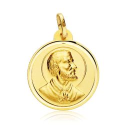 Medalla Oro 18kts P2876-122 San Francisco Javier 22mm