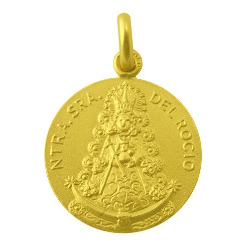 Medalha de ouro 18kt San Cristobal 22mm M1/11/63/22