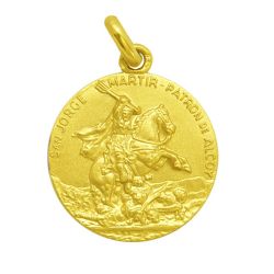 Medalla Oro 18kts San Jorge Martin 20mm M1/1/154/20