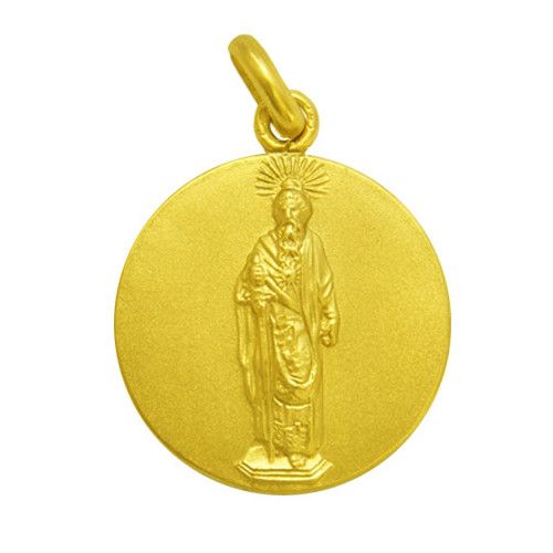 Medalha de ouro 18kt Saint Paul 20mm M1/1/119/20