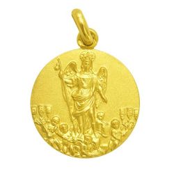 Medalla Oro 18kts San Rafael De Cordoba 20mm M1/1/170/20