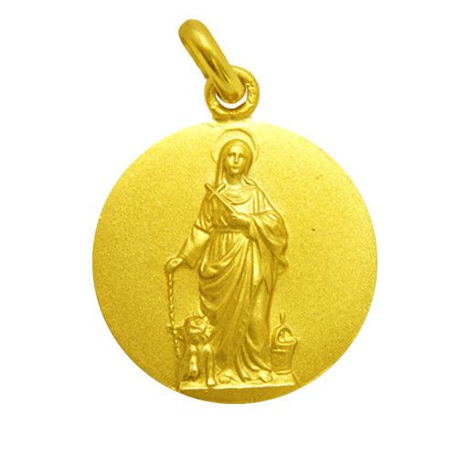 Medalla Oro 18kts Santa Marta 20mm M1/1/48/20