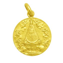 Medalla Oro 18kts Virgen Begońa 16mm M1/1/37/16