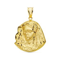 Medalla Oro 18kts Virgen Macarena 20x17mm P3018-320