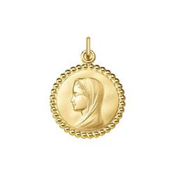 Medalla Oro 18kts Virgen María Argyor MRM 16mm (18)1270283-16mm Orla Bolitas