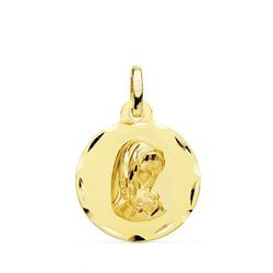 Medaglia d'oro 18 kts Virgin Girl 16mm 26000321