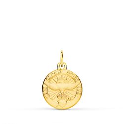 Medalla Oro 9kts 14mm 9KP9358-014 Espíritu Santo