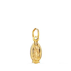 Medalla Oro 9kts 14x6mm 9K22171 Virgen De Guadalupe