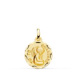 Medalla Oro 9kts 16mm 9KP9340-316 Angel