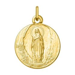 Medalla Oro 9kts Argyor MRM (9)9KAY3065 Virgen de Lourdes
