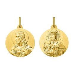 Medalla Oro 9kts Argyor MRM (9)9KAY3161 Escapulario Virgen Del Carmen