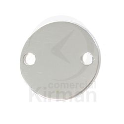 Medalla Plata 072195 Doble Taladro P. Grabar 15mm