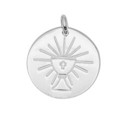 Medalla Plata 072331 Cáliz 10,5x16mm