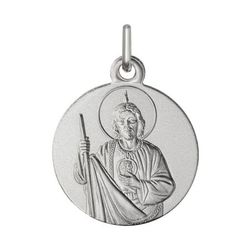 Medalla Plata Argyor MRM (AG)1269047 Imagen San Judas Tadeo 18mm