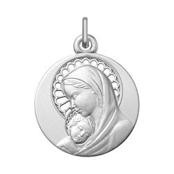 Medalla Plata Argyor MRM (AG)336550 Virgen & Niño