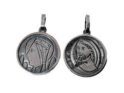 Medalla Plata Arior 1060585PU Escapulario Montserrat Jesus